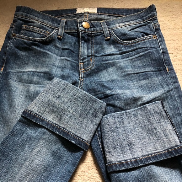 Current/Elliott The Cuffed Skinny Jean Size 27 - Picture 7 of 8